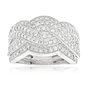 1.00 Carat Diamond Ring in 9ct White Gold Shiels