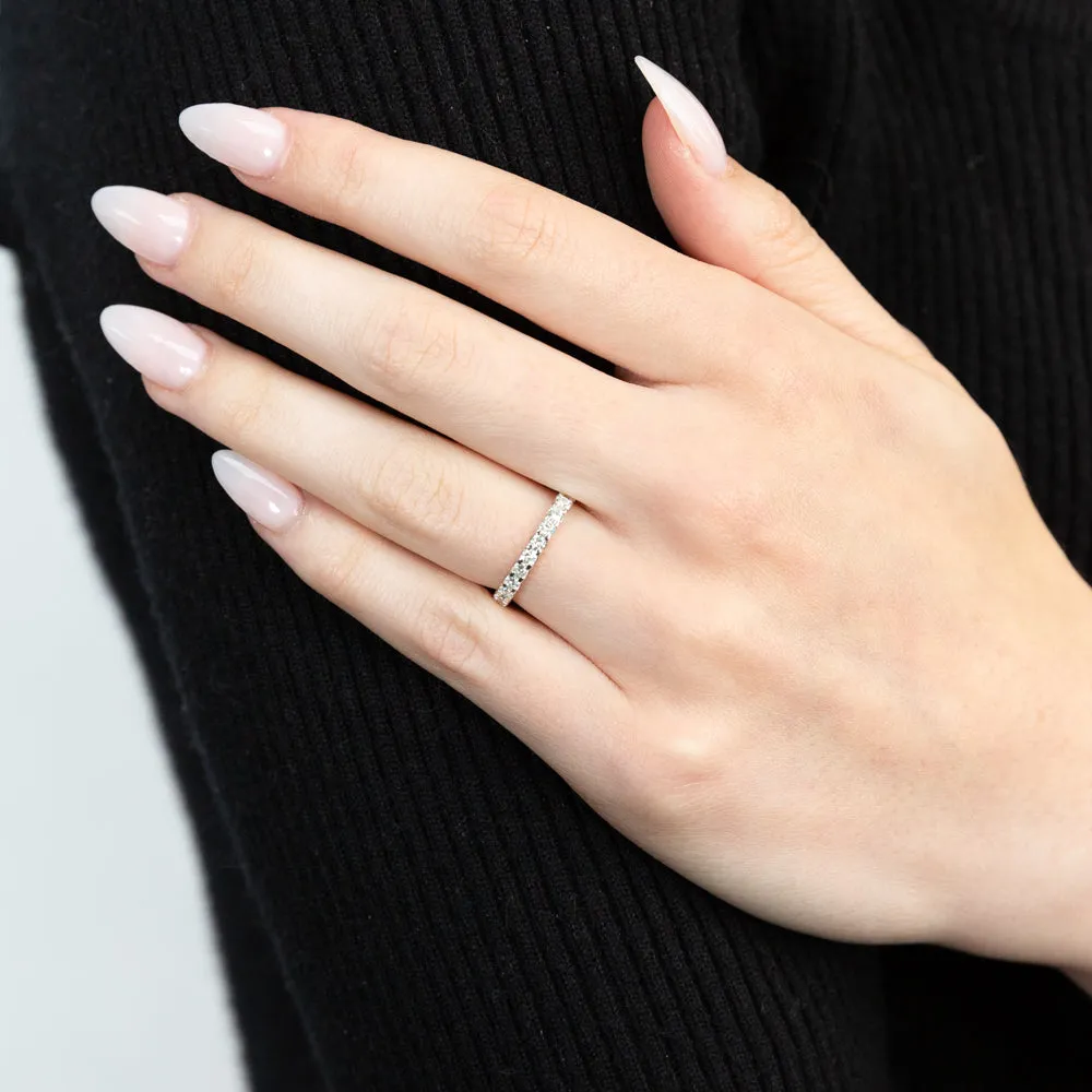 18ct White Gold 'Eden' Ring With 3/8 Carats Of Diamonds Shiels