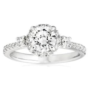 18ct White Gold Ring with 1.50 Carat of Diamonds Shiels