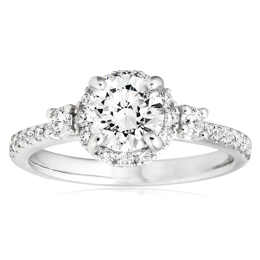 18ct White Gold Ring with 1.50 Carat of Diamonds Shiels