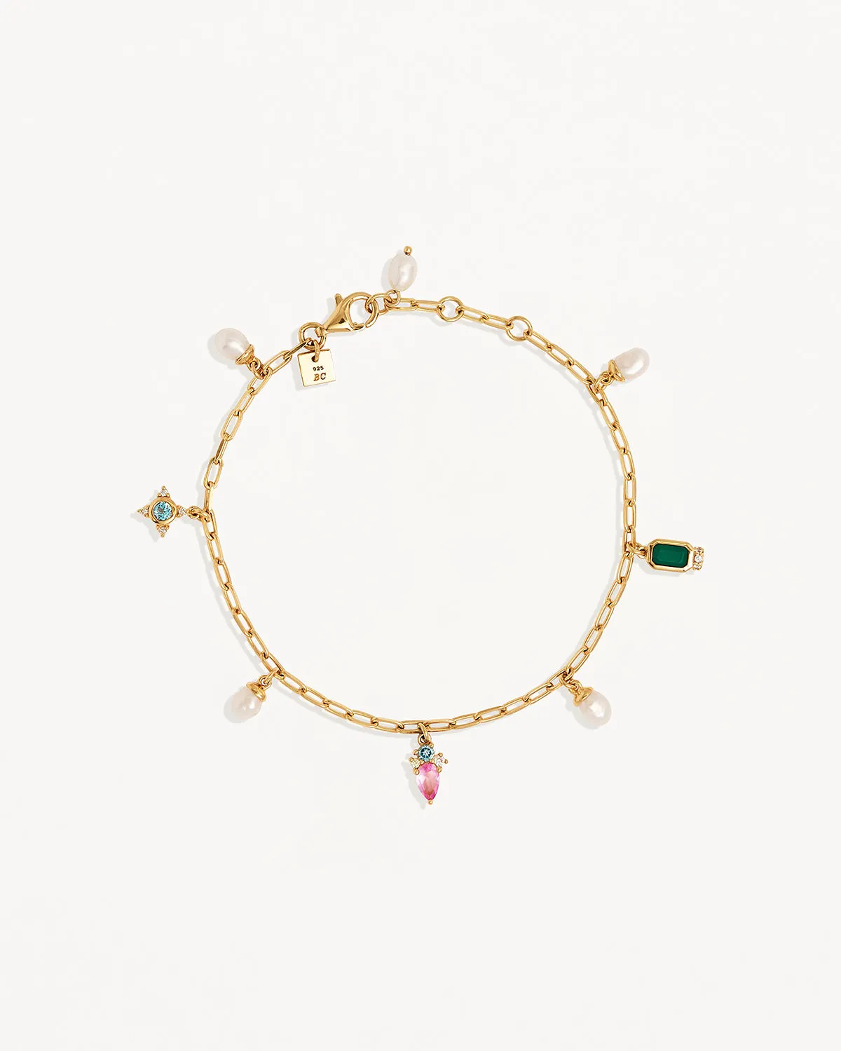 18k Gold Vermeil Connect to the Universe Bracelet Bycharlotte