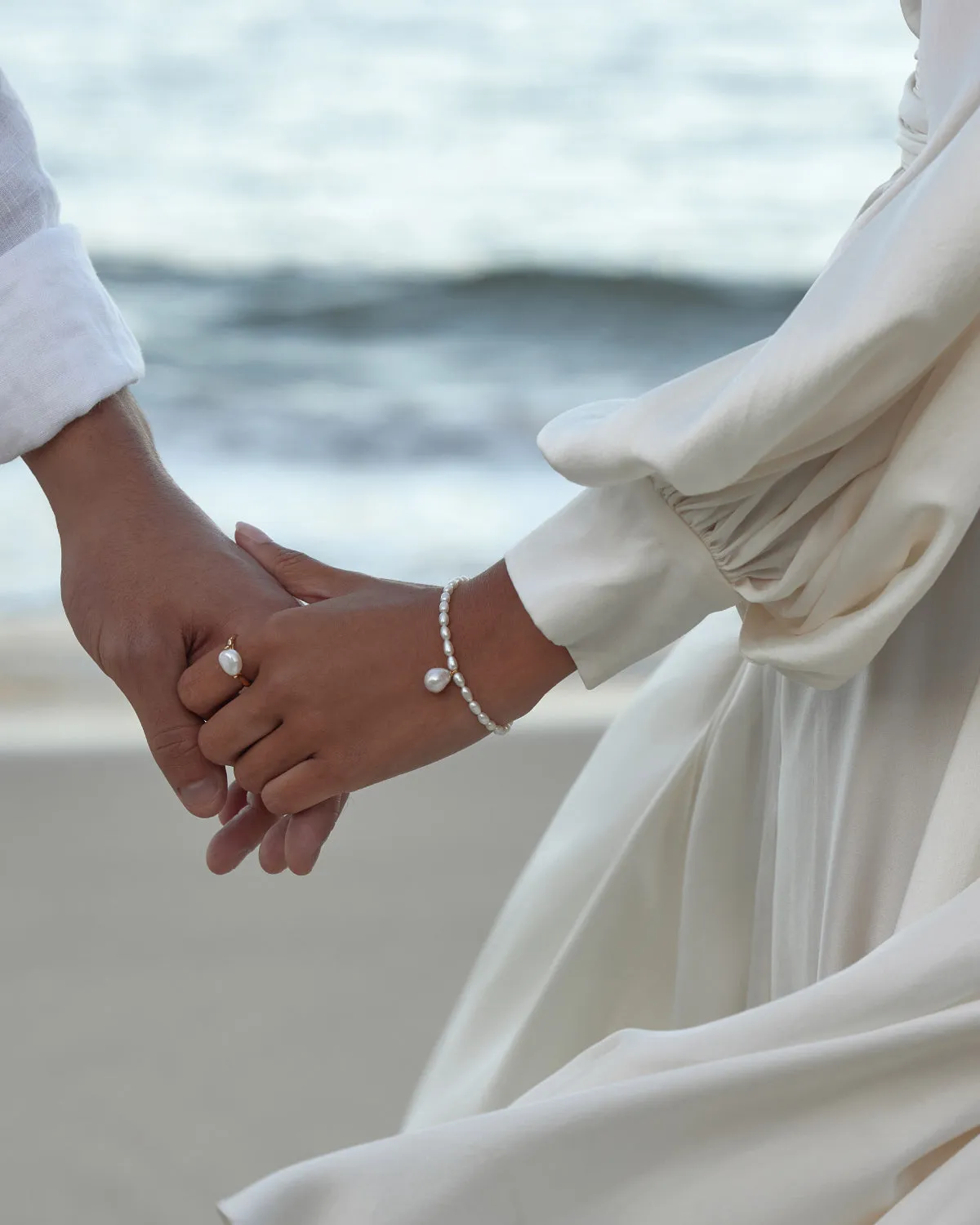 18k Gold Vermeil Forever Moments Pearl Bracelet Bycharlotte