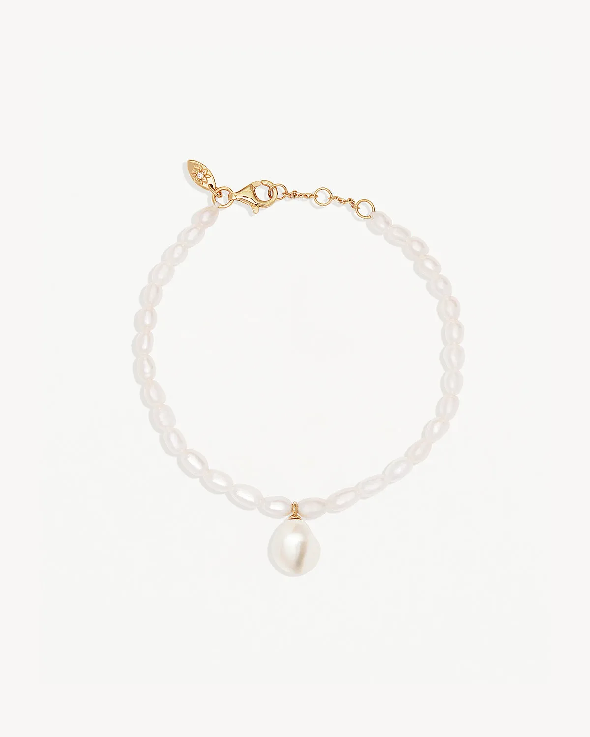 18k Gold Vermeil Forever Moments Pearl Bracelet Bycharlotte