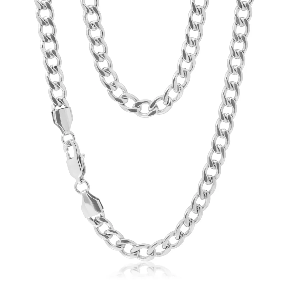 55cm Stainless Steel Curb Chain Shiels