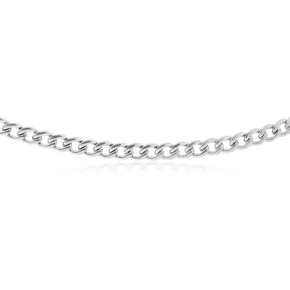 55cm Stainless Steel Curb Chain Shiels