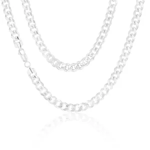 55cm Sterling Silver Curb Chain Shiels