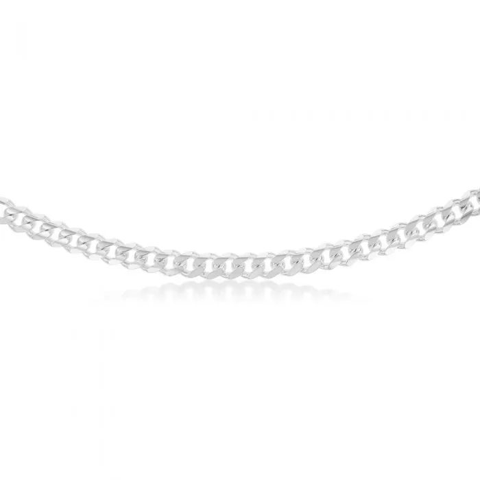 55cm Sterling Silver Curb Chain Shiels
