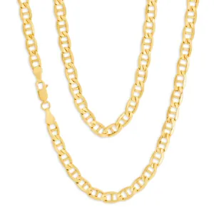 9ct Charming Yellow Gold Silver Filled Anchor Chain Shiels