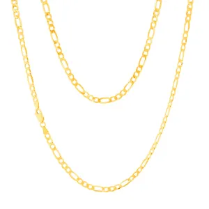 9ct Charming Yellow Solid Gold Figaro Chain Shiels