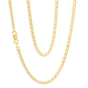 9ct Elegant Yellow Gold Silver Filled Anchor Chain Shiels