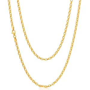 9ct Elegant Yellow Solid Gold Belcher Chain Shiels