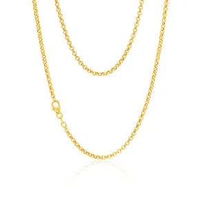 9ct Exquisite Yellow Gold Silver Filled Belcher Chain Shiels