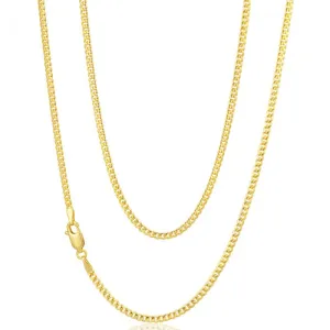 9ct Gold Filled Curb 50cm Chain 60 Gauge Shiels