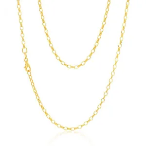 9ct Magnificent Yellow Solid Gold Belcher Chain Shiels