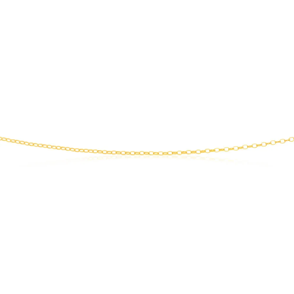 9ct Magnificent Yellow Solid Gold Belcher Chain Shiels