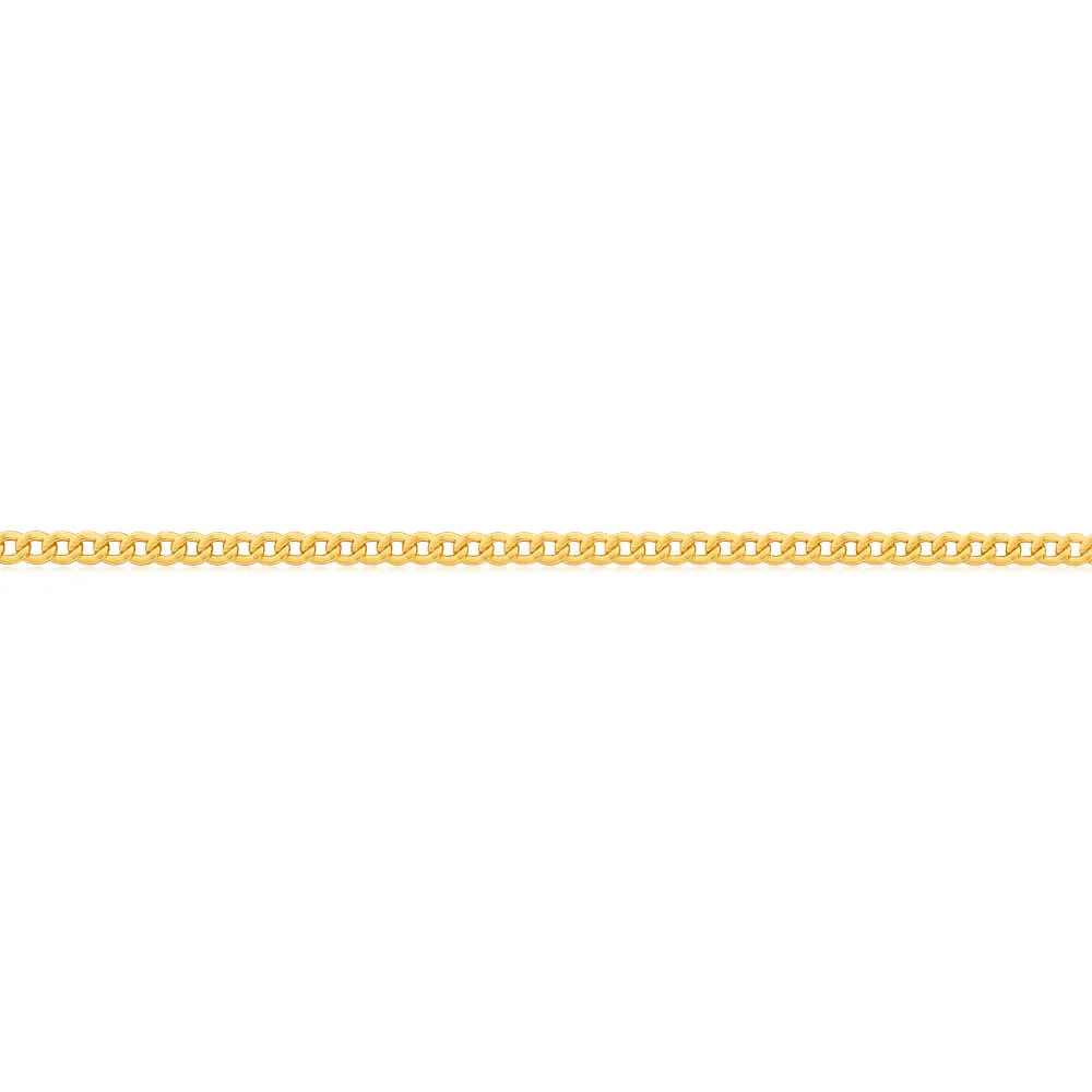9ct Radiant Yellow Gold Copper Filled Curb Chain Shiels