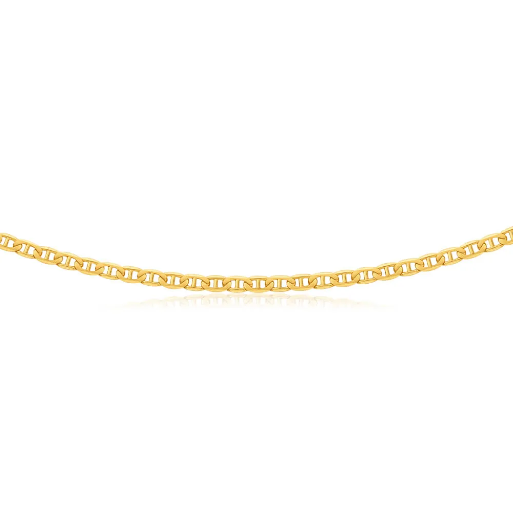 9ct Radiant Yellow Solid Gold Anchor Chain Shiels