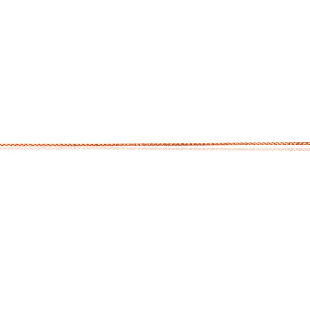 9ct Rose Gold Wheat link Extender 47cm Chain 30gauge Shiels