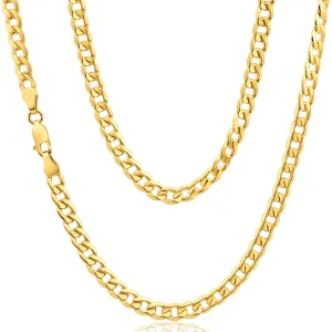 9ct Splendid Yellow Gold Copper Filled Curb Chain Shiels