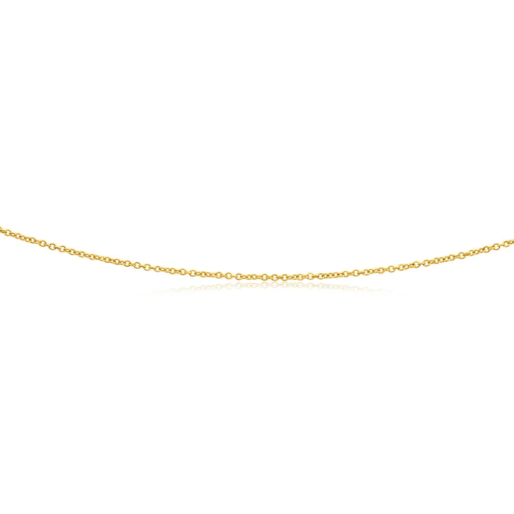 9ct Superb Yellow Gold Silver Filled Belcher Chain Shiels