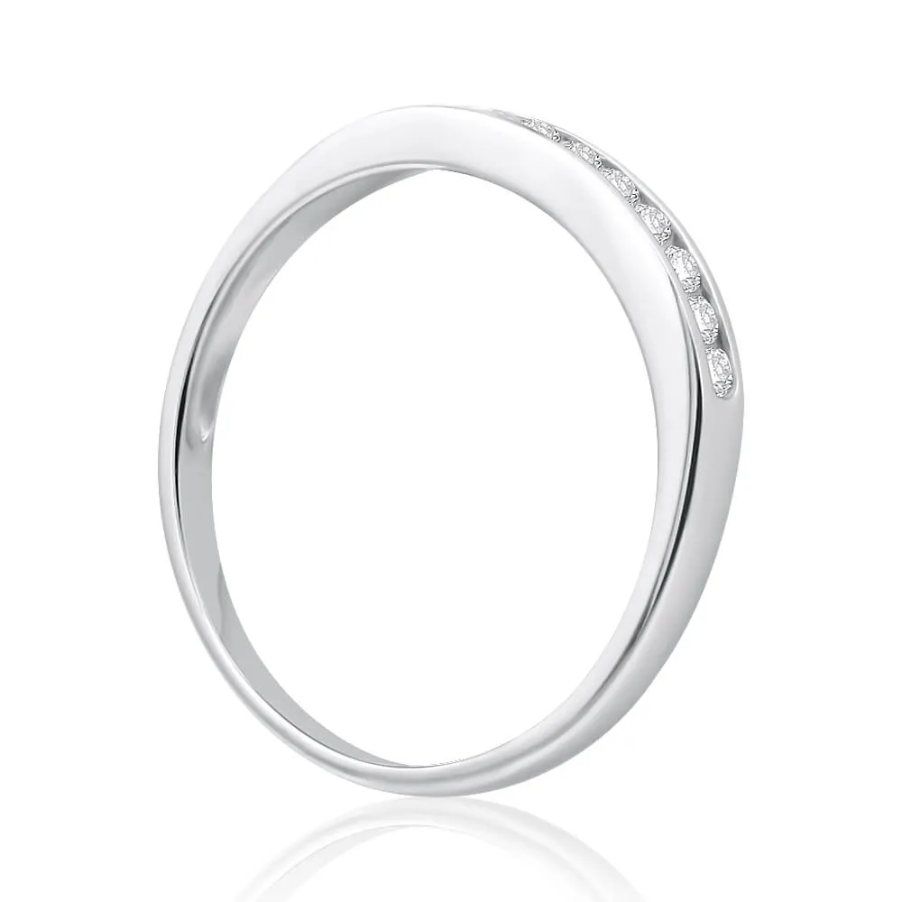 9ct White Gold 1/5 Carat Delightful Diamond Ring Shiels