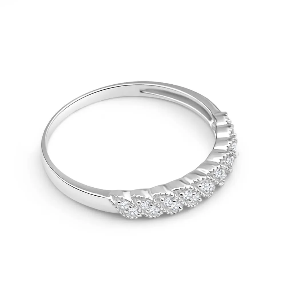 9ct White Gold Opulent Diamond Ring Shiels