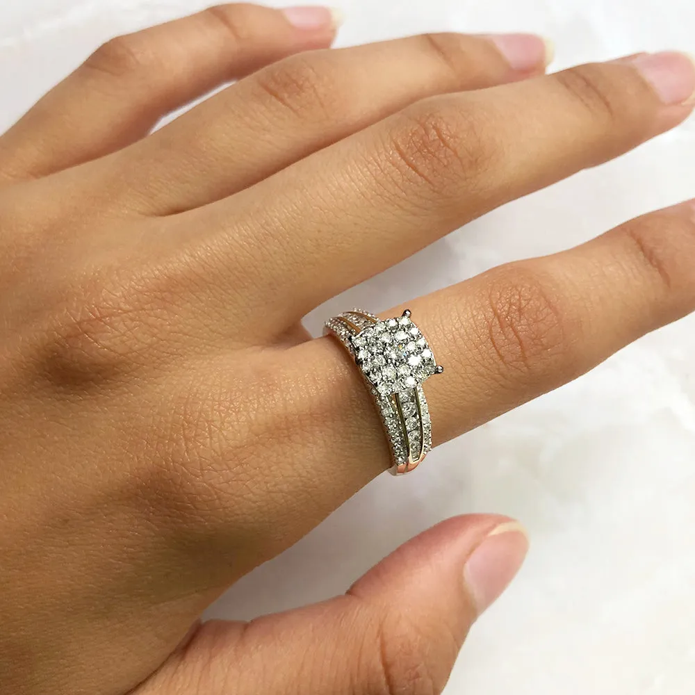 9ct Yellow Gold 1.00 Carat Diamond Ring Shiels