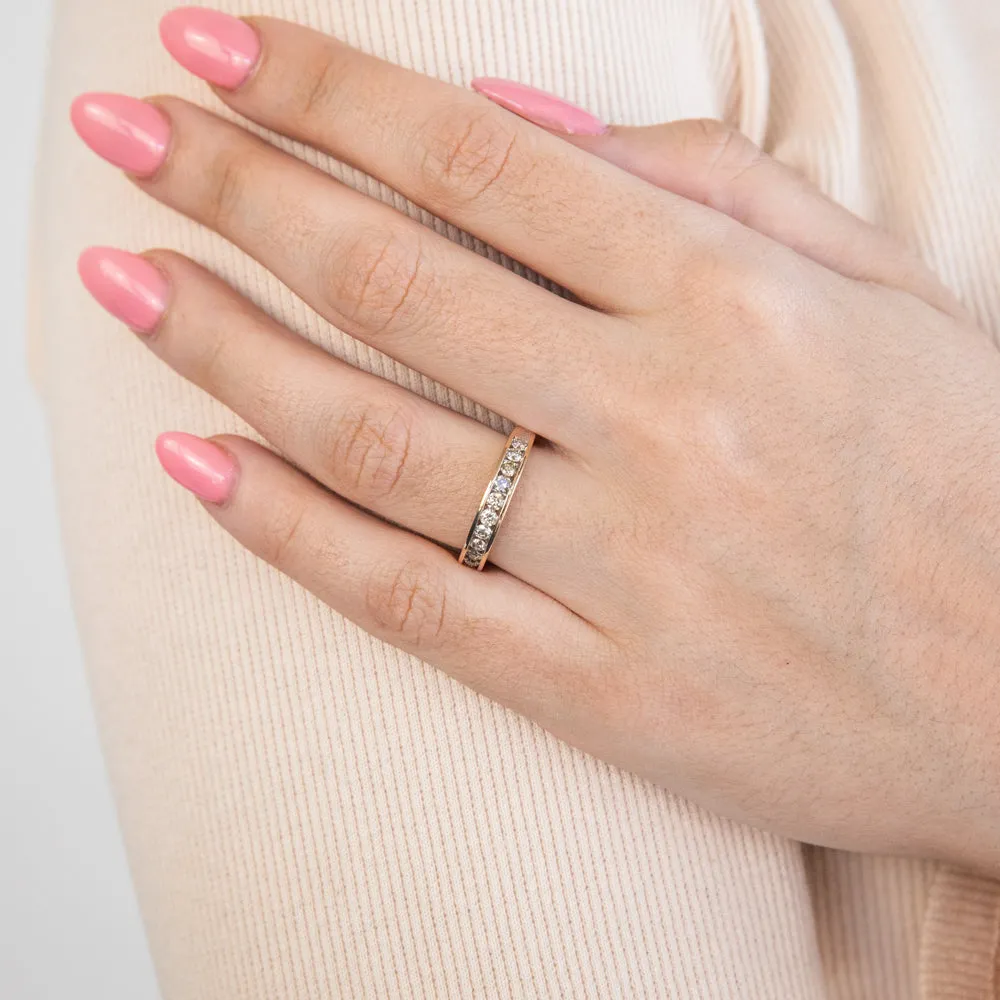 9ct Yellow Gold 1/2 Carat Diamond Ring with 11 Brilliant Diamonds Shiels