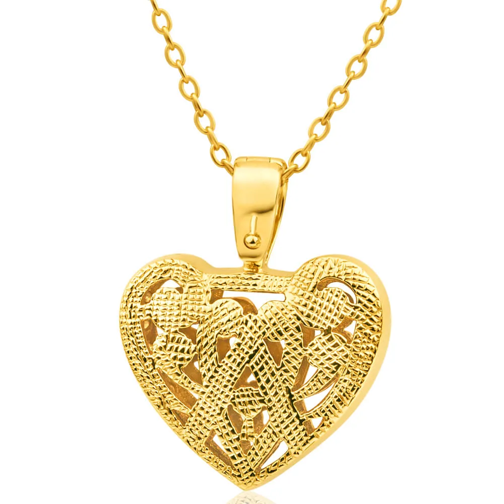 9ct Yellow Gold 1/4 Carat Natural Diamond Enhancer Pendant Shiels