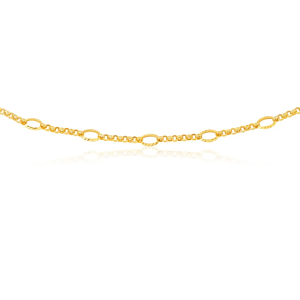9ct Yellow Gold 45cm Belcher Chain Shiels