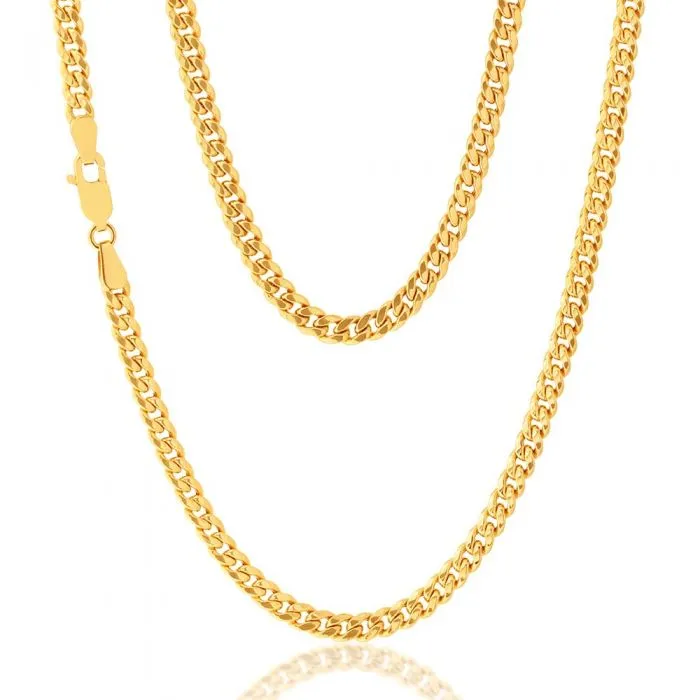 9ct Yellow Gold 45cm Curb Chain Shiels