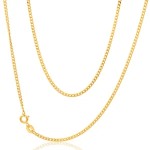 9ct Yellow Gold 50 Gauge Curb 40cm Chain Shiels