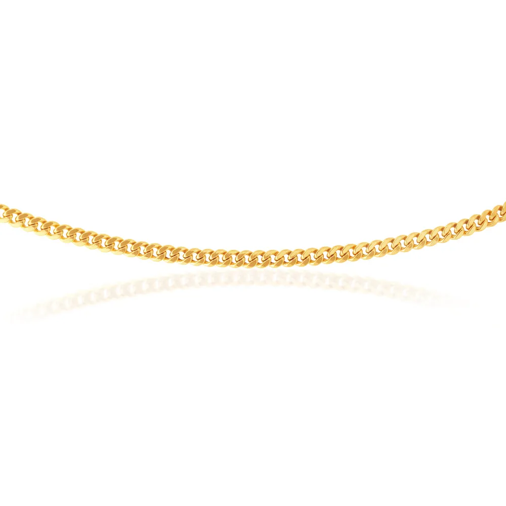 9ct Yellow Gold 50cm Curb Chain Shiels