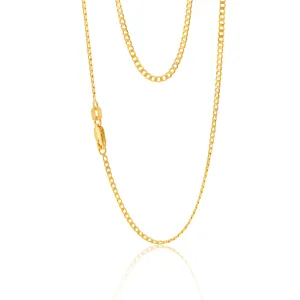 9ct Yellow Gold 50cm Curb Chain Shiels
