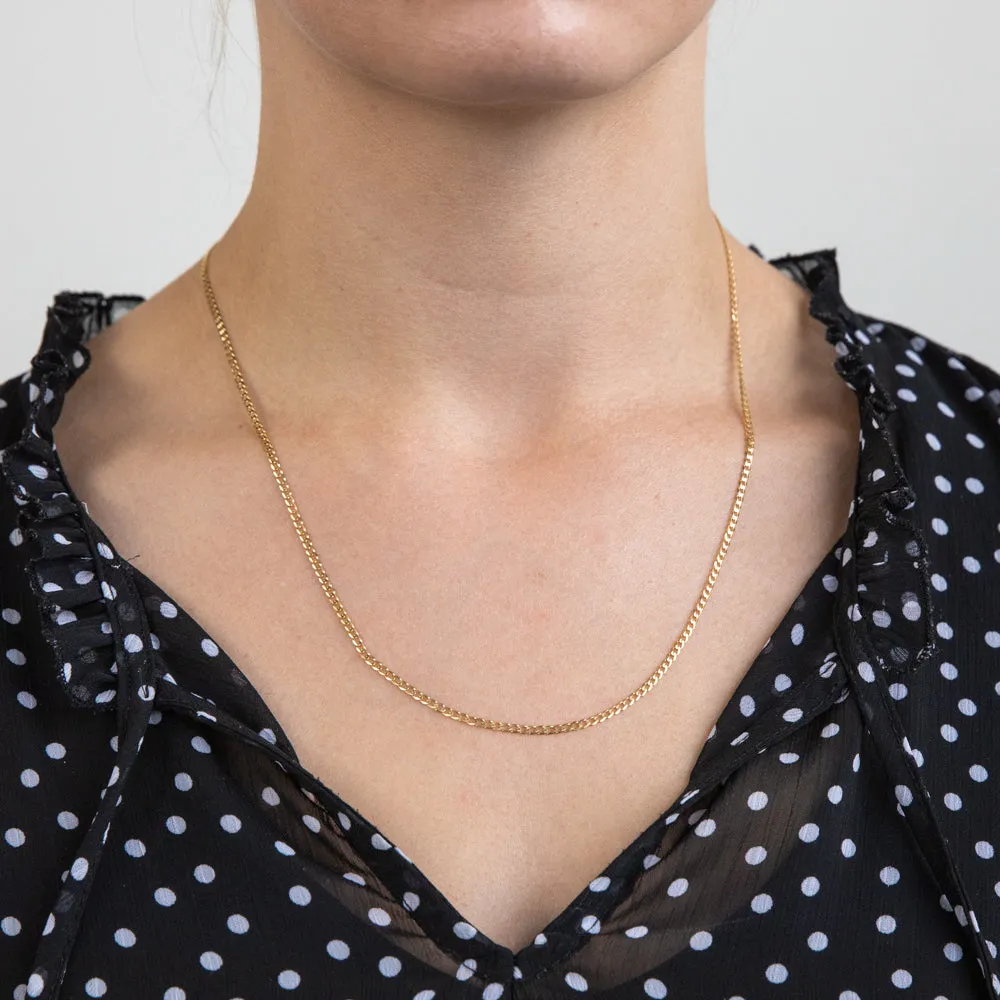 9ct Yellow Gold 50cm Curb Chain Shiels