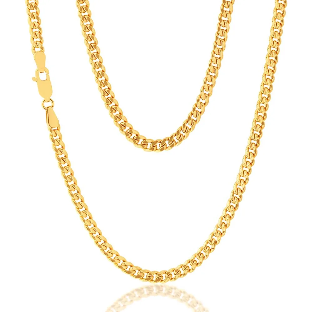 9ct Yellow Gold 50cm Curb Chain Shiels