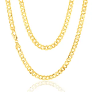 9ct Yellow Gold 55cm 170 Gauge Curb Chain Shiels