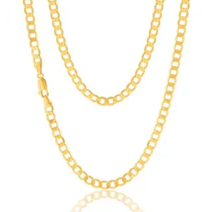 9ct Yellow Gold 55cm Curb Chain Shiels