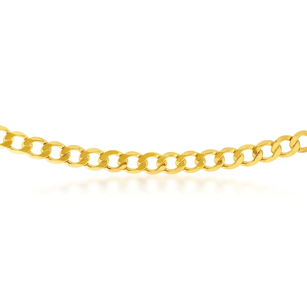 9ct Yellow Gold 55cm Curb Chain Shiels