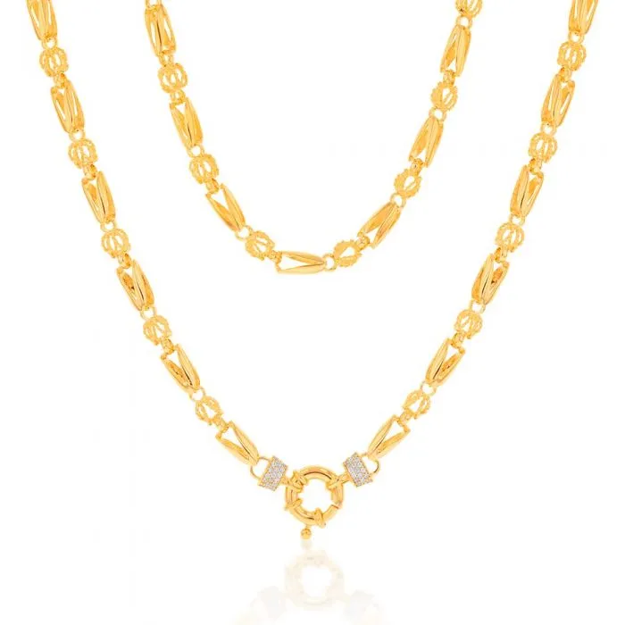 9ct Yellow Gold Alluring Fancy Chain Shiels