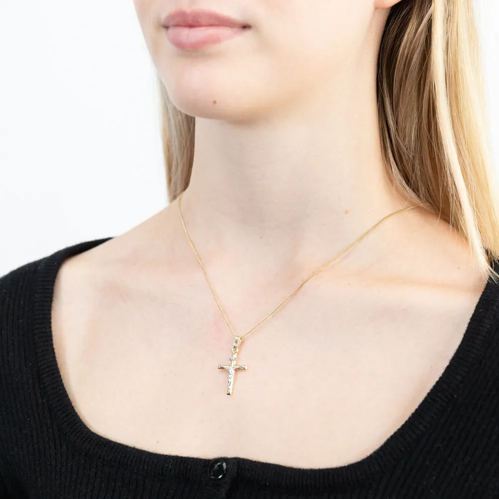 9ct Yellow Gold & White Gold Pendant Shiels