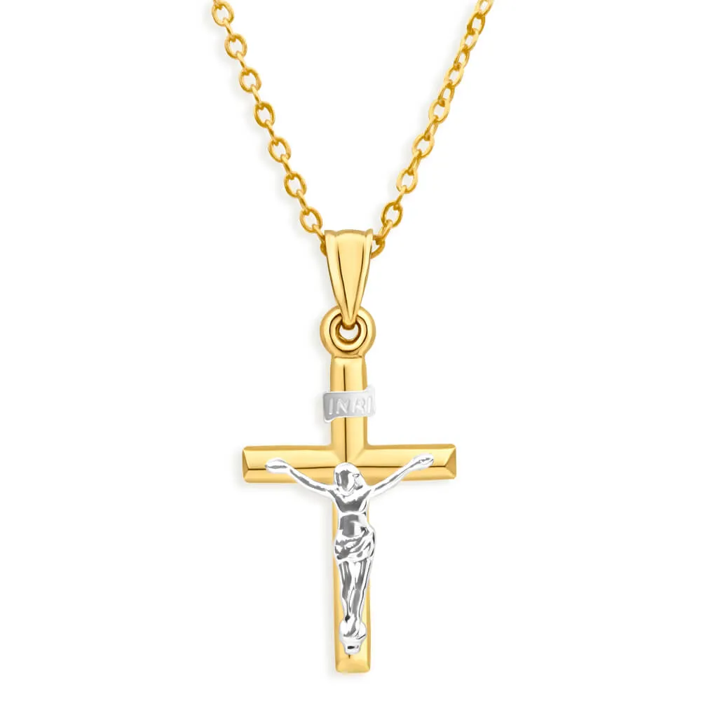 9ct Yellow Gold & White Gold Pendant Shiels