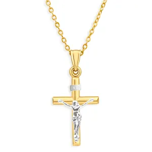 9ct Yellow Gold & White Gold Pendant Shiels