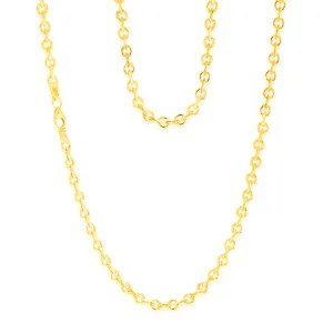 9ct Yellow Gold Belcher 45cm Chain Shiels