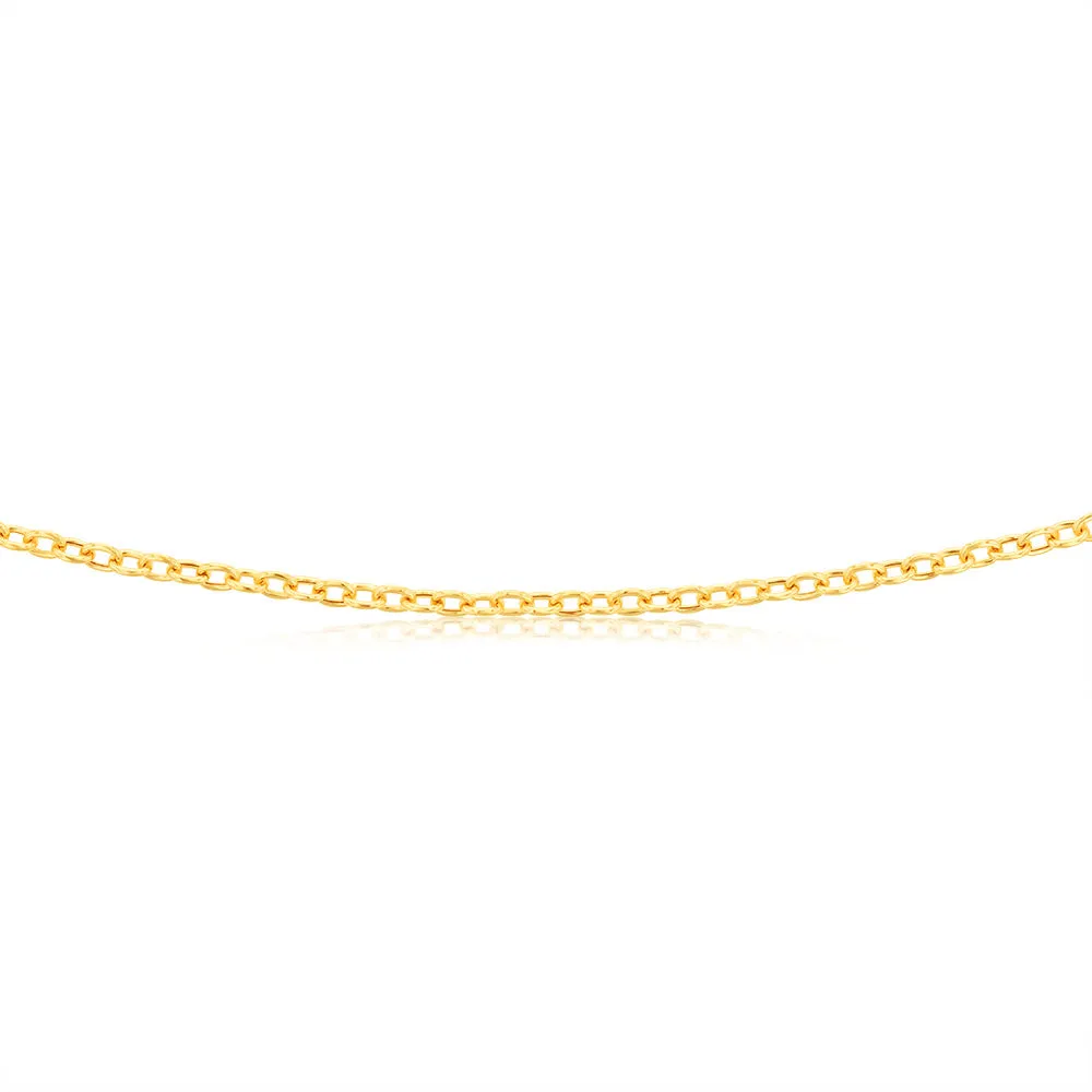 9ct Yellow Gold Belcher 60 Gauge 45cm Chain Shiels