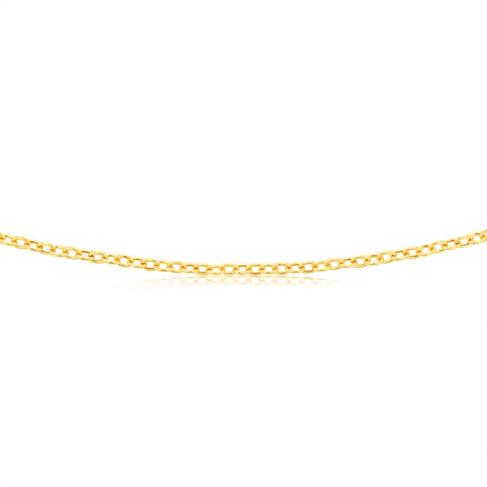 9ct Yellow Gold Belcher 60 Gauge 50cm Chain Shiels