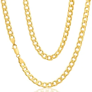 9ct Yellow Gold Copper Filled Curb Chain Shiels