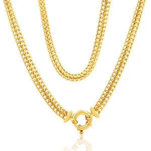 9ct Yellow Gold Copper Filled Mesh Chain Shiels