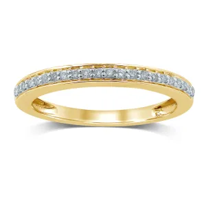 9ct Yellow Gold Diamond Eternity Ring with 22 Brilliant Diamonds Shiels