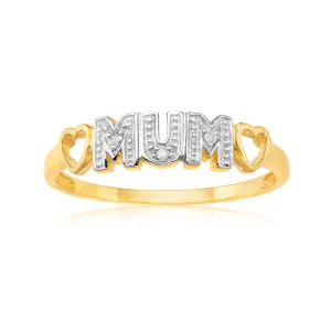 9ct Yellow Gold Diamond Ring Set With Beautiful Brilliant Cut Diamonds Shiels
